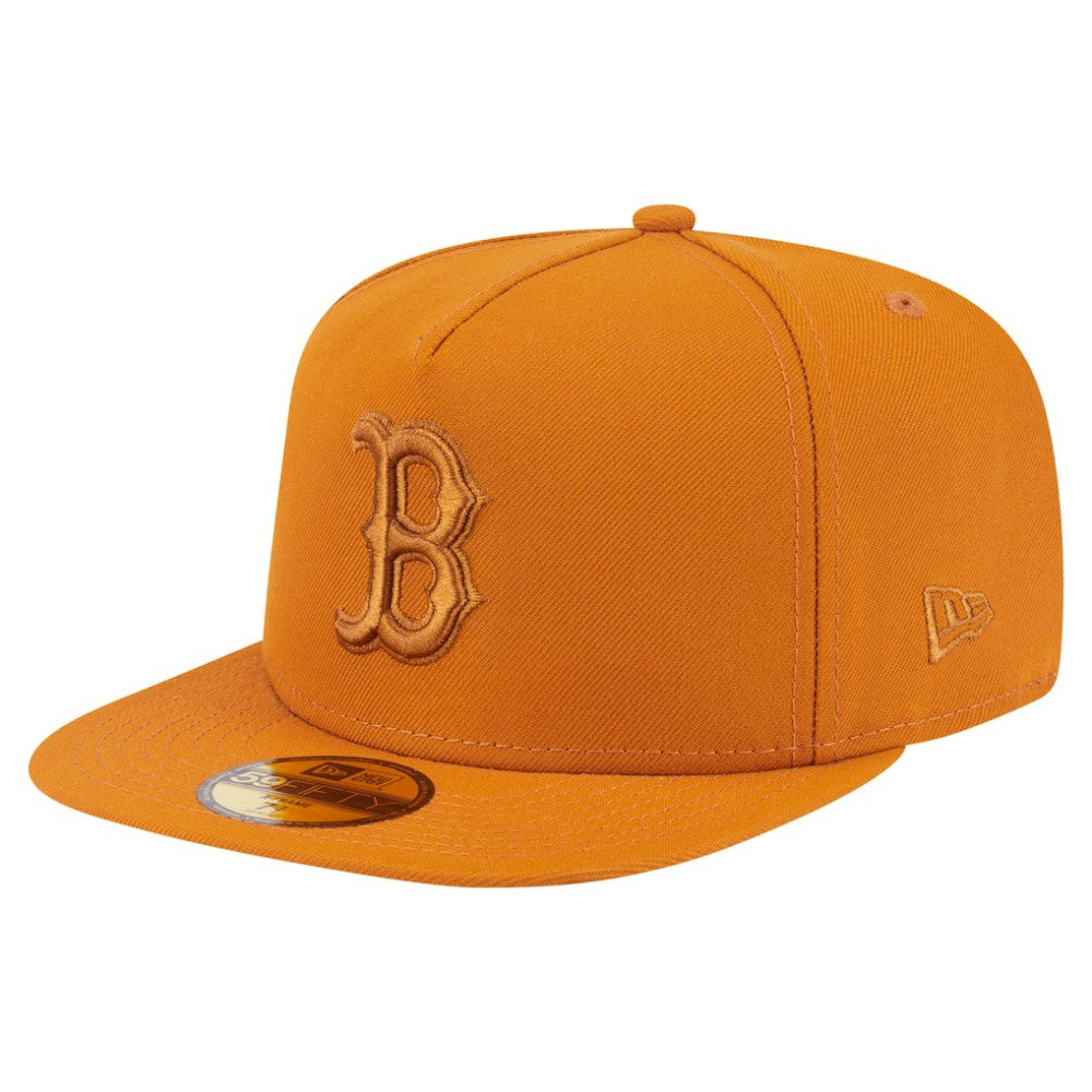 Boston Red Sox Color Pack A-Frame 59FIFTY Fitted Hat Orange