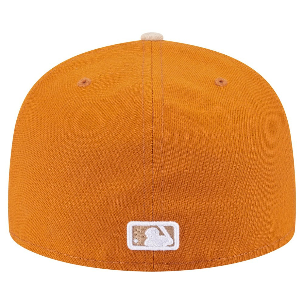 Chicago White Sox Two-Tone Color Pack A-Frame 59FIFTY Fitted Hat Orange/Light Beige