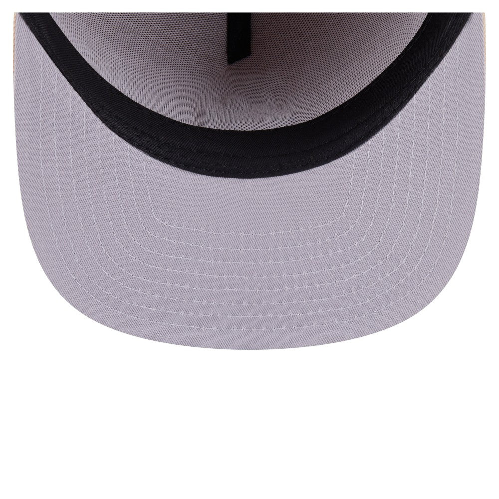 Los Angeles Dodgers Two-Tone Color Pack A-Frame 59FIFTY Fitted Hat Orange/Light Beige