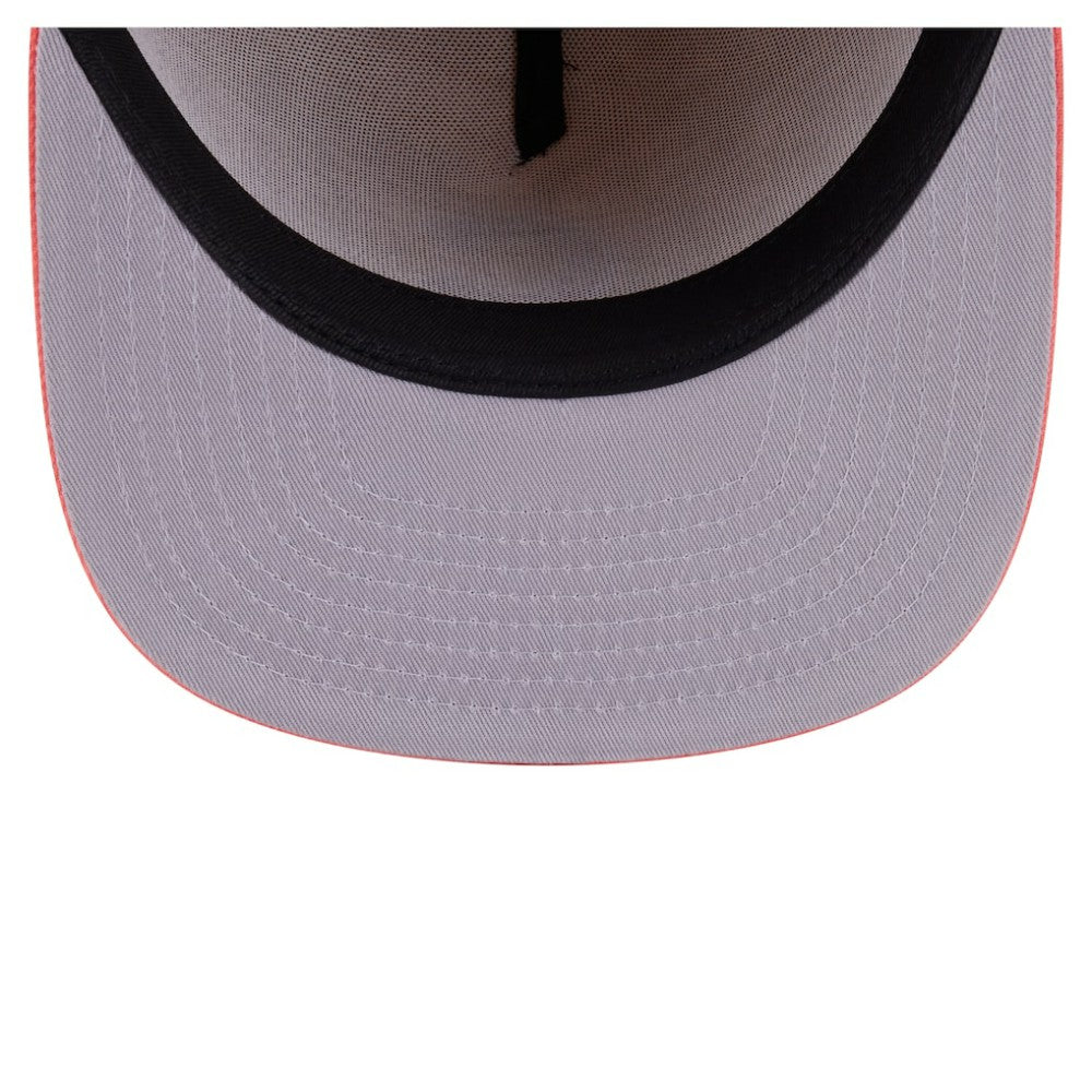 Chicago Cubs Two-Tone Color Pack A-Frame 59FIFTY Fitted Hat Light Beige/Coral