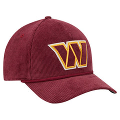 Washington Commanders New Era Cord Corduroy 9FORTY A-Frame Adjustable Hat - Burgundy cheap