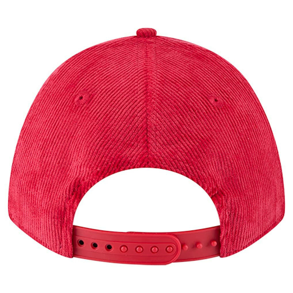 Kansas City Chiefs New Era Cord Corduroy 9FORTY A-Frame Adjustable Hat - Red online