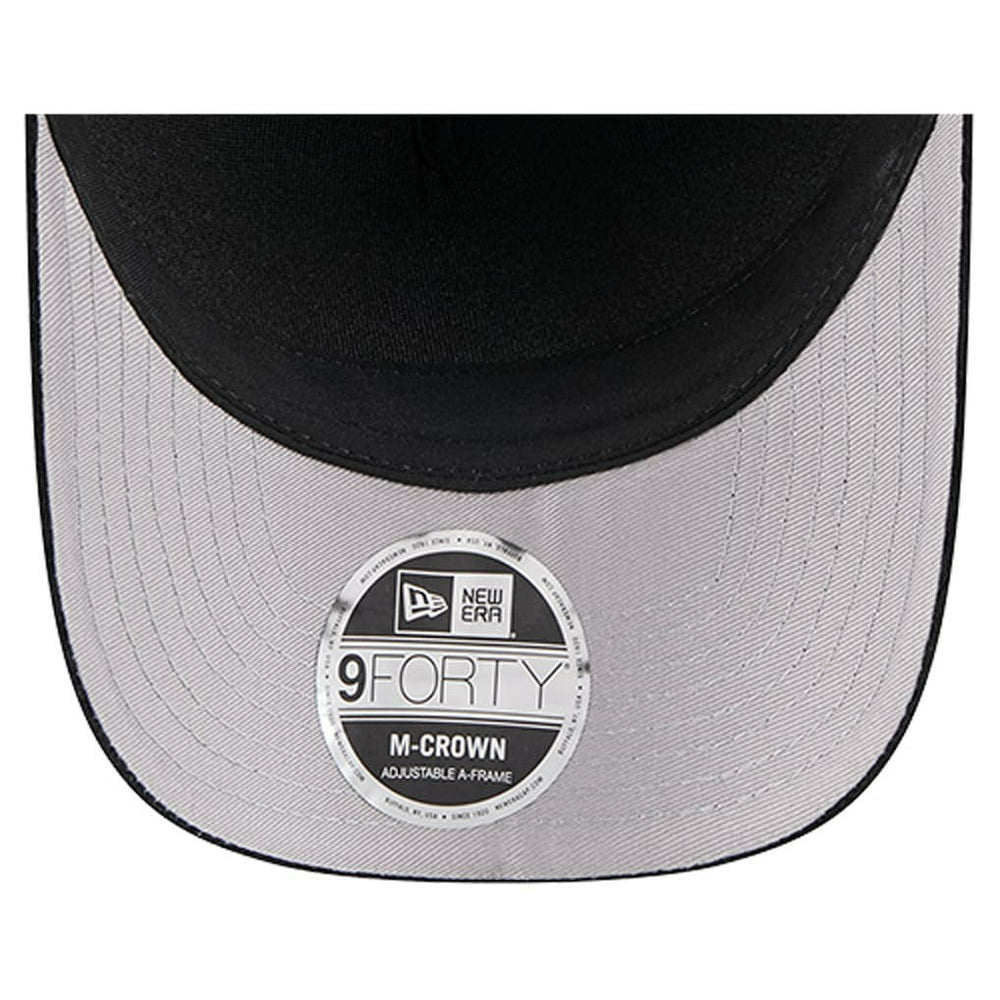 Las Vegas Raiders New Era Cord Corduroy 9FORTY A-Frame Adjustable Hat - Black cheap