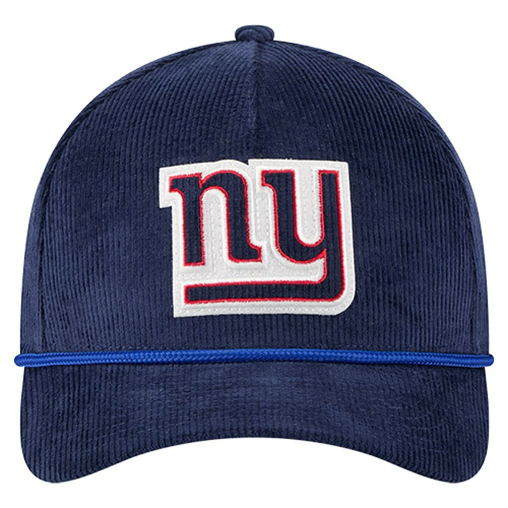 New York Giants New Era Cord Corduroy 9FORTY A-Frame Adjustable Hat - Royal sale