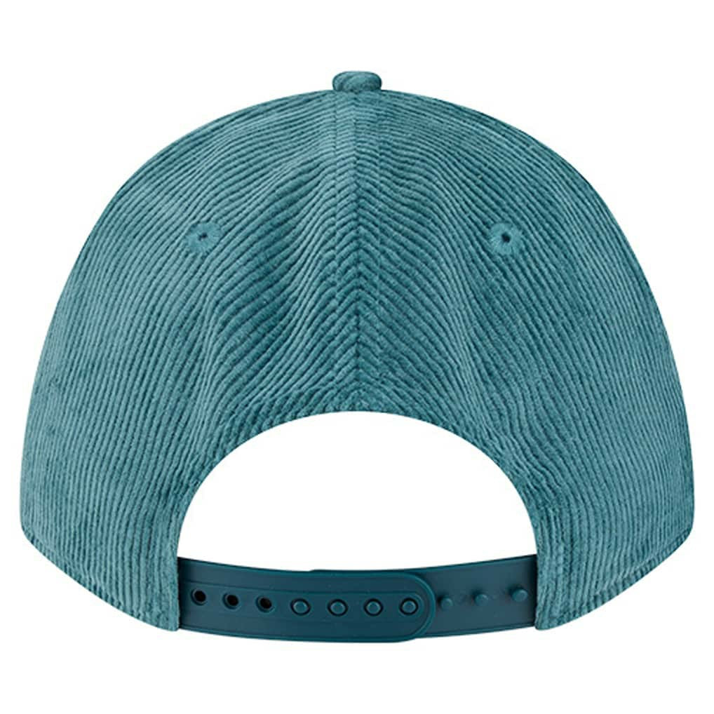 Philadelphia Eagles New Era Cord Corduroy 9FORTY A-Frame Adjustable Hat - Midnight Green discount