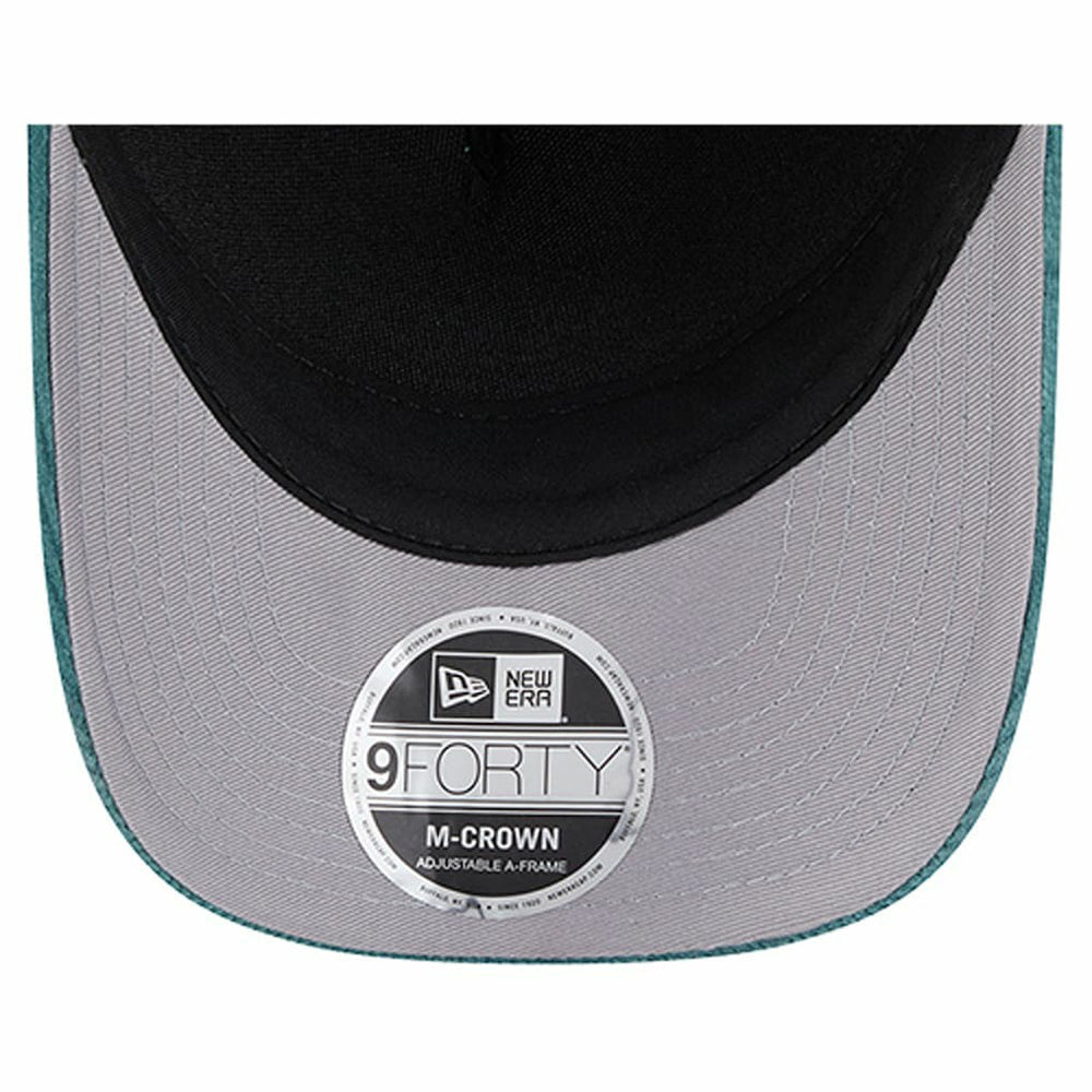 Philadelphia Eagles New Era Cord Corduroy 9FORTY A-Frame Adjustable Hat - Midnight Green discount