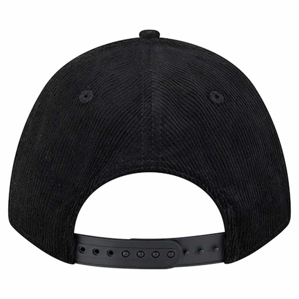 Pittsburgh Steelers New Era Cord Corduroy 9FORTY A-Frame Adjustable Hat - Black sale