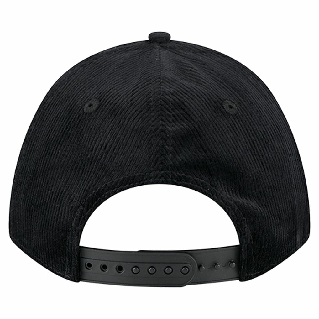 Baltimore Ravens New Era Cord Corduroy 9FORTY A-Frame Adjustable Hat - Black for sale