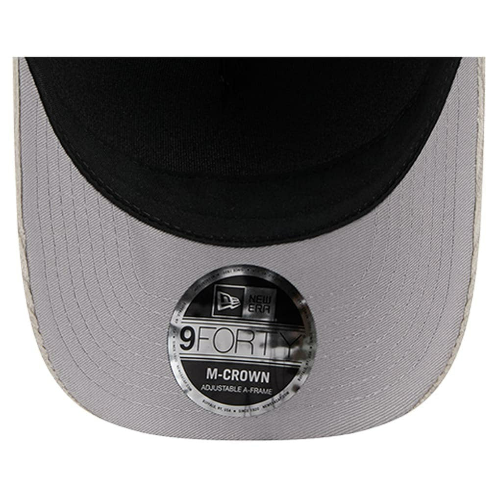 Detroit Lions New Era Cord Corduroy 9FORTY A-Frame Adjustable Hat - Silver sale