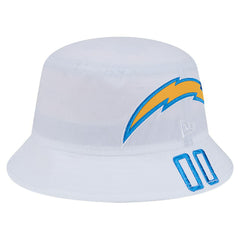 Los Angeles Chargers New Era Helmet Bucket Hat - White online