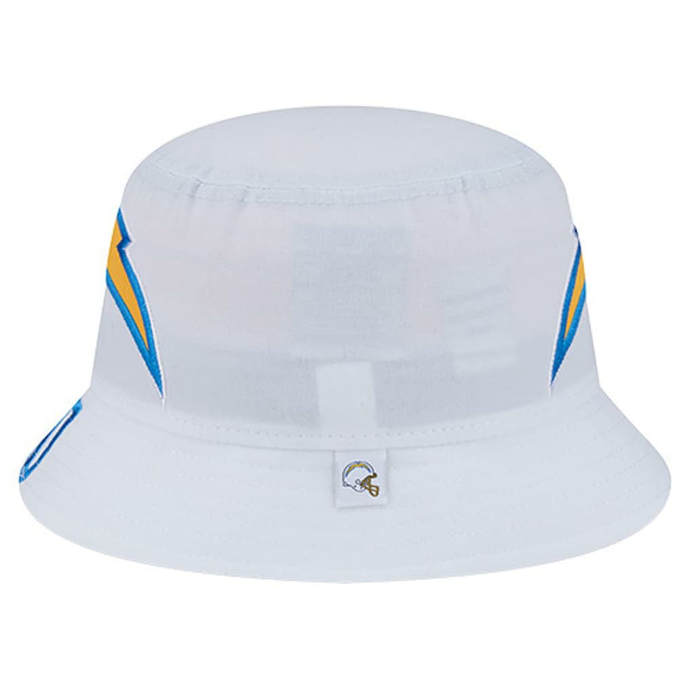 Los Angeles Chargers New Era Helmet Bucket Hat - White online
