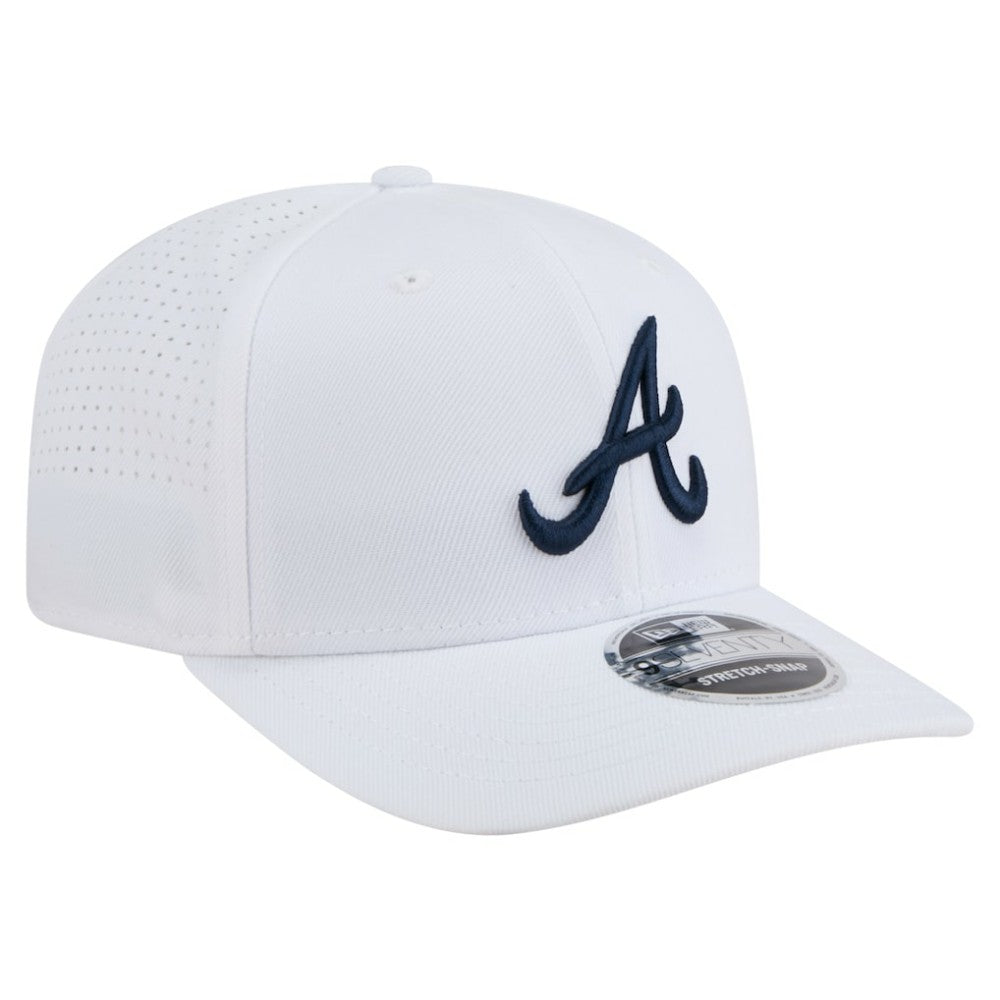 Atlanta Braves COOLERA 9SEVENTY Adjustable Hat White