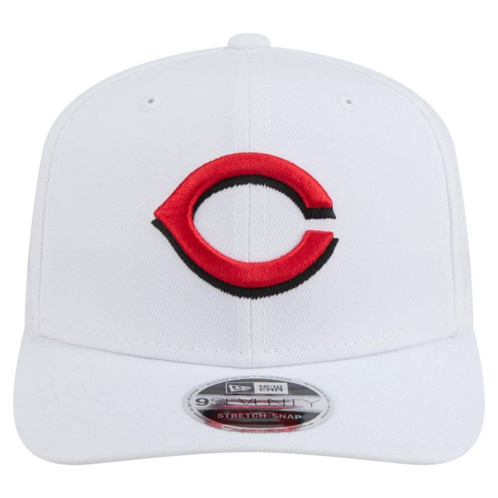 Cincinnati Reds COOLERA 9SEVENTY Adjustable Hat White