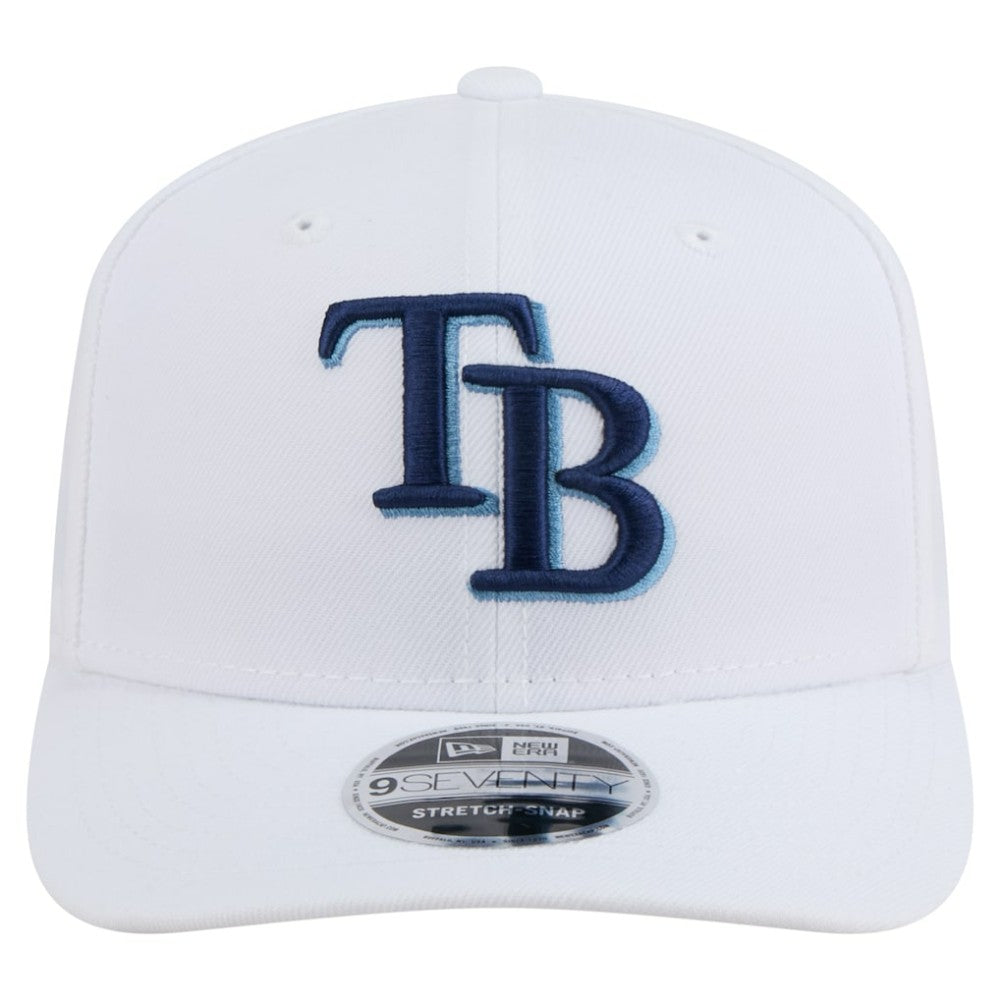 Tampa Bay Rays COOLERA 9SEVENTY Adjustable Hat White