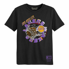 Los Angeles Lakers Preschool In The Net T-Shirt - Black shop