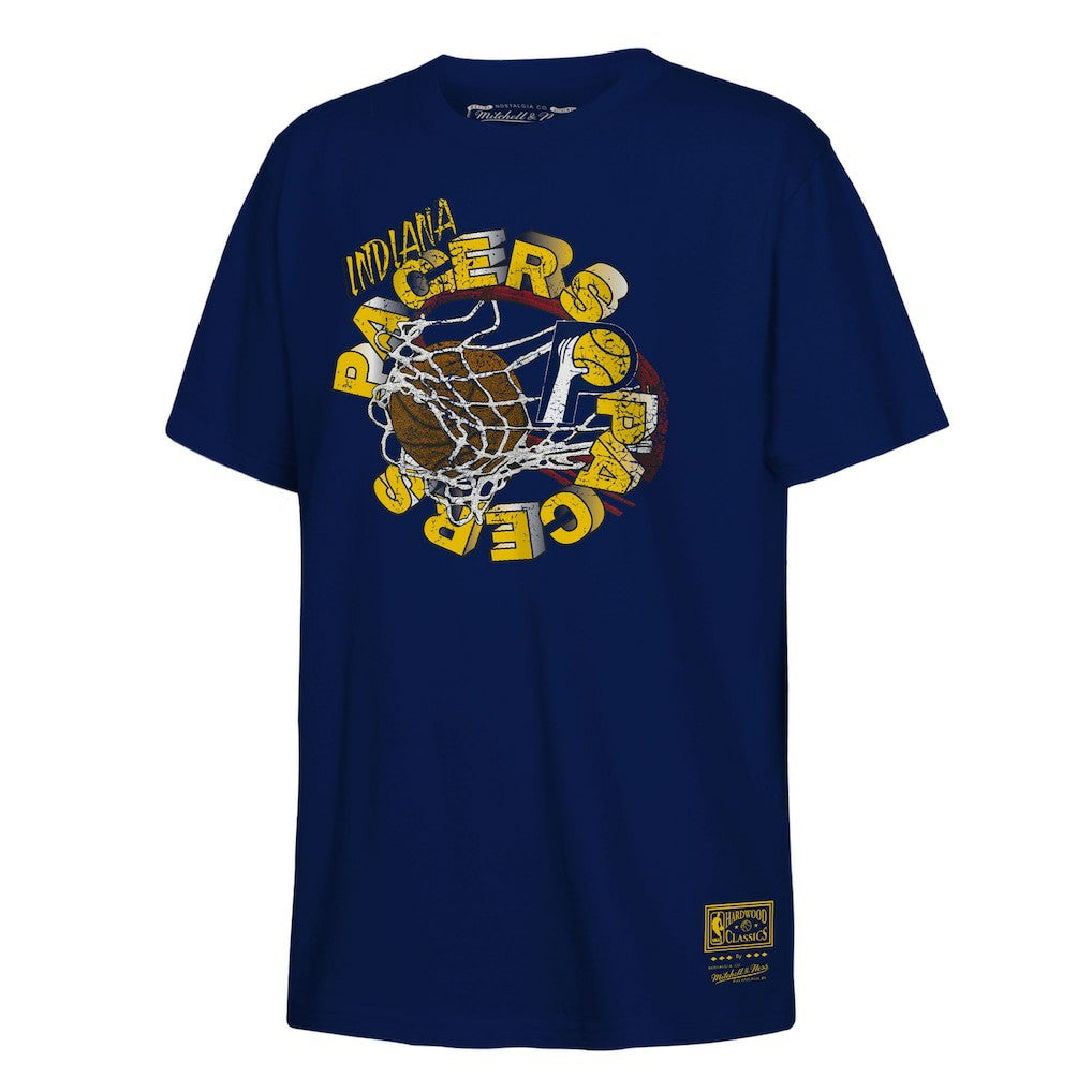 Indiana Pacers Youth Retro '90s Poster T-Shirt - Navy shop
