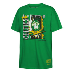 Boston Celtics Youth Retro '90s Poster T-Shirt - Kelly Green cheap