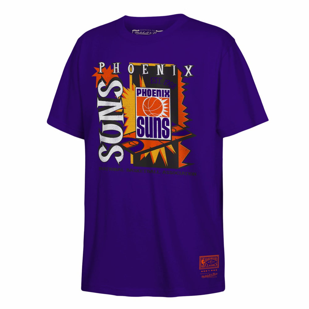 Phoenix Suns Youth Retro '90s Poster T-Shirt - Purple on sale