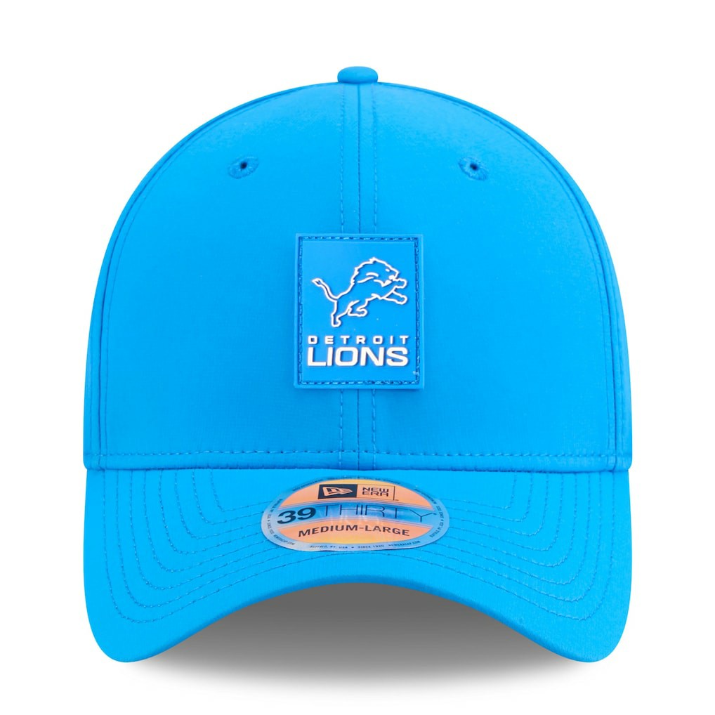 Detroit Lions New Era 2025 Sideline 39THIRTY Flex Hat - Blue outlet