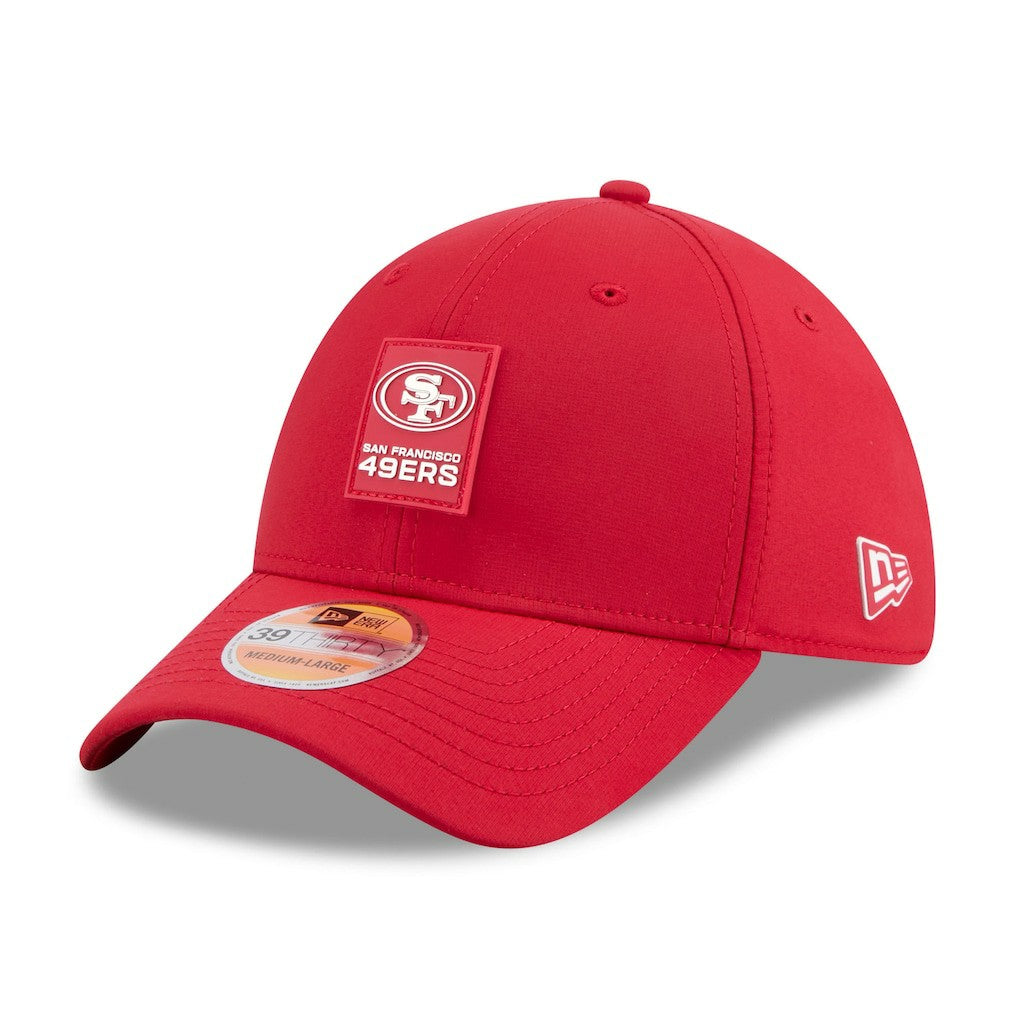 San Francisco 49ers New Era 2025 Sideline 39THIRTY Flex Hat - Scarlet sale
