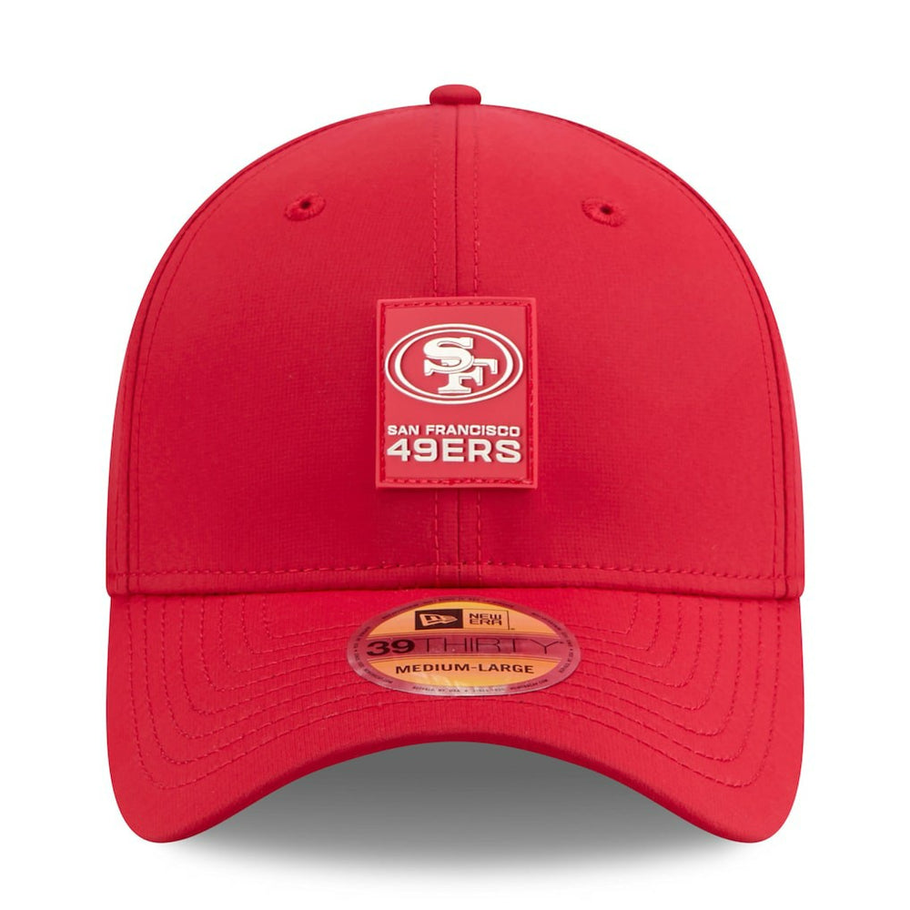 San Francisco 49ers New Era 2025 Sideline 39THIRTY Flex Hat - Scarlet sale