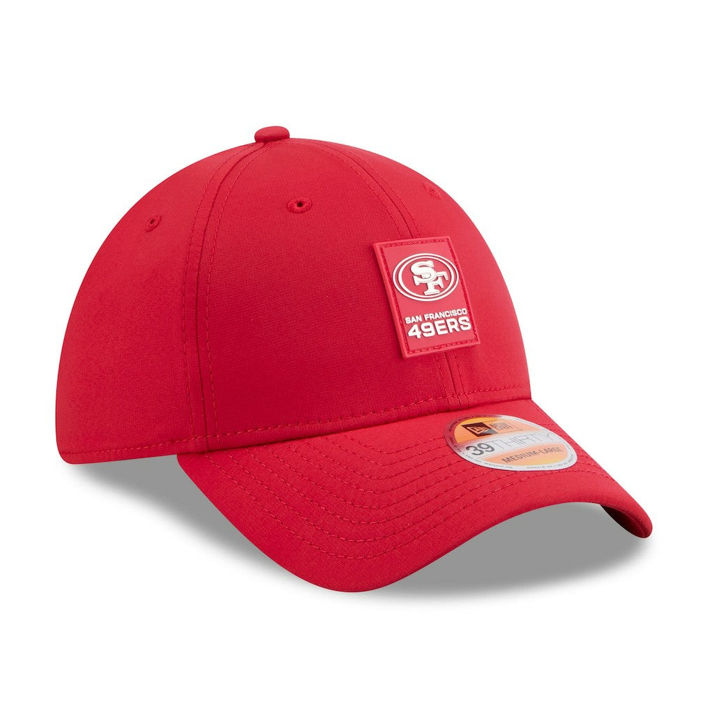 San Francisco 49ers New Era 2025 Sideline 39THIRTY Flex Hat - Scarlet sale
