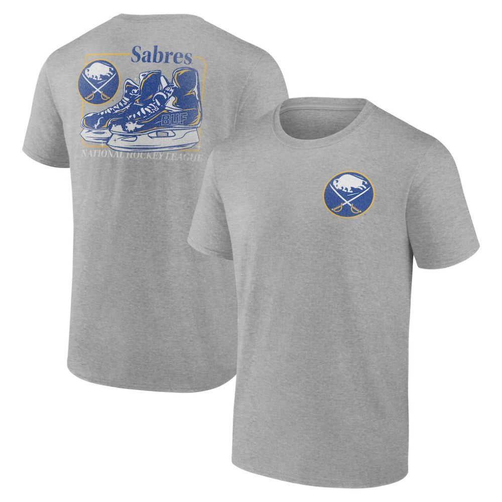 Buffalo Sabres Glory Skates T-Shirt - Heather Gray T-shirts