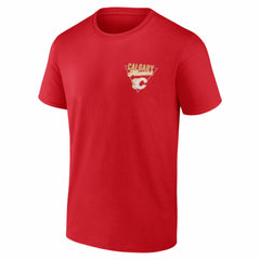 Calgary Flames Net Slap T-Shirt - Red T-shirts