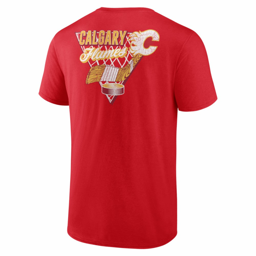 Calgary Flames Net Slap T-Shirt - Red T-shirts