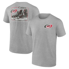 Carolina Hurricanes Glory Skates T-Shirt - Heather Gray T-shirts