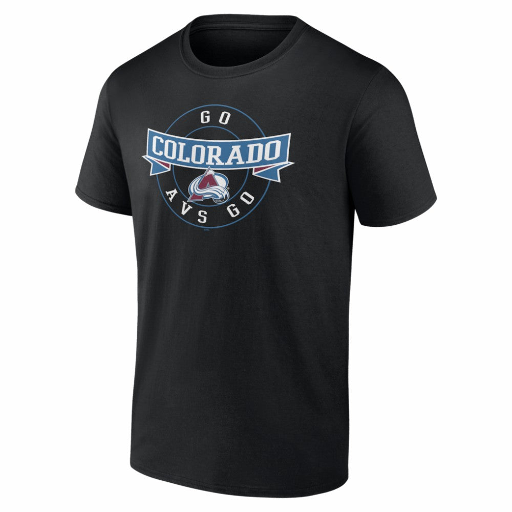 Colorado Avalanche Honor Circle T-Shirt - Black T-shirts