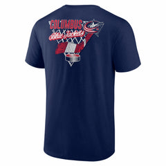 Columbus Blue Jackets Net Slap T-Shirt - Navy T-shirts