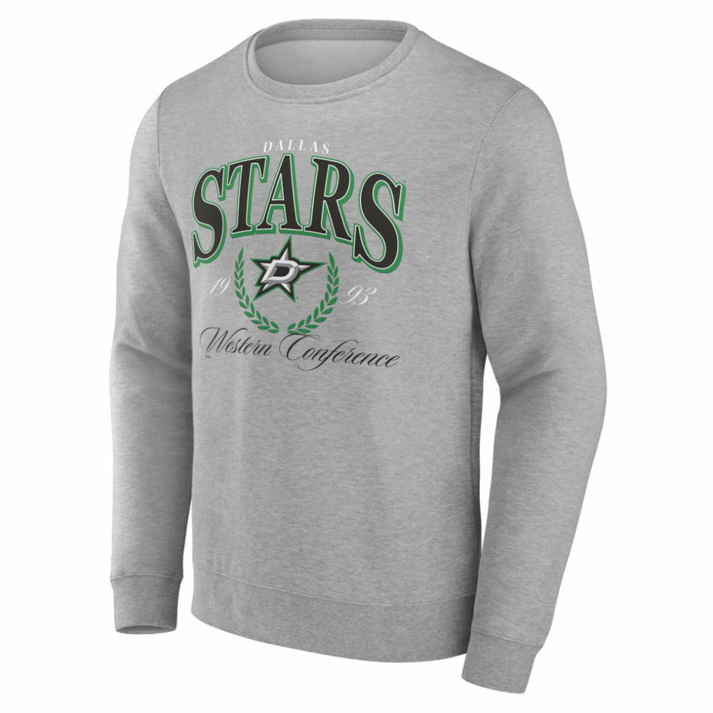 Dallas Stars Reign Supreme Pullover Sweatshirt - Gray Sweatshirts