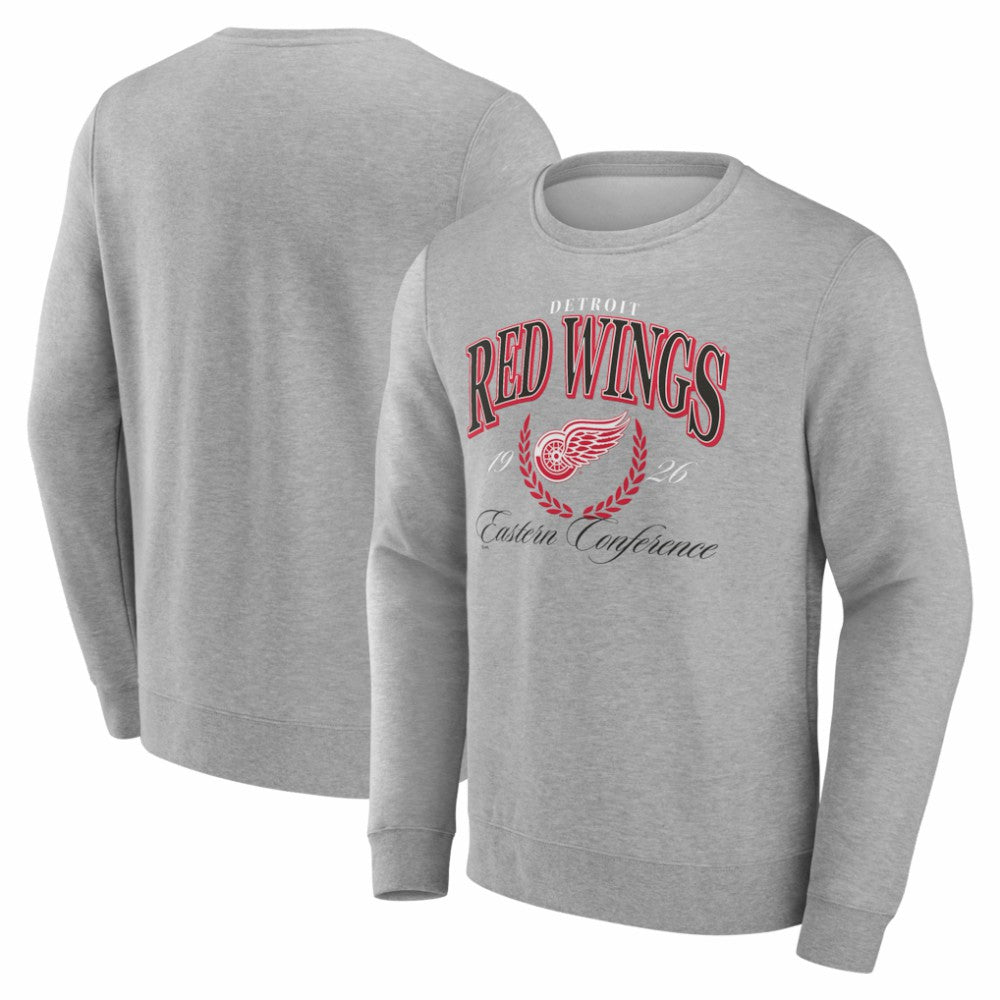Detroit Red Wings Reign Supreme Pullover Sweatshirt - Gray Sweatshirts