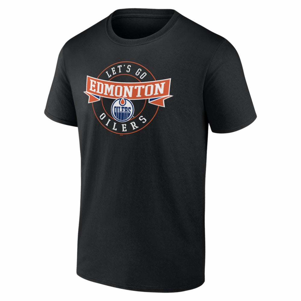 Edmonton Oilers Honor Circle T-Shirt - Black T-shirts