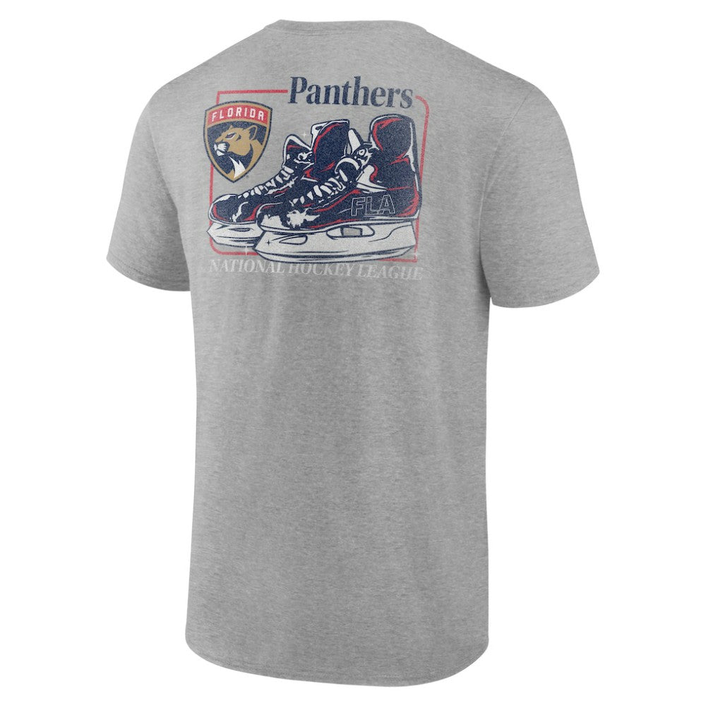 Florida Panthers Glory Skates T-Shirt - Heather Gray T-shirts