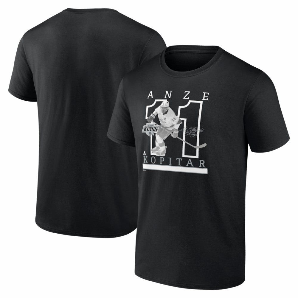Anze Kopitar Los Angeles Kings Player Show T-Shirt - Black T-shirts