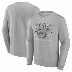 Los Angeles Kings Reign Supreme Pullover Sweatshirt - Gray Sweatshirts