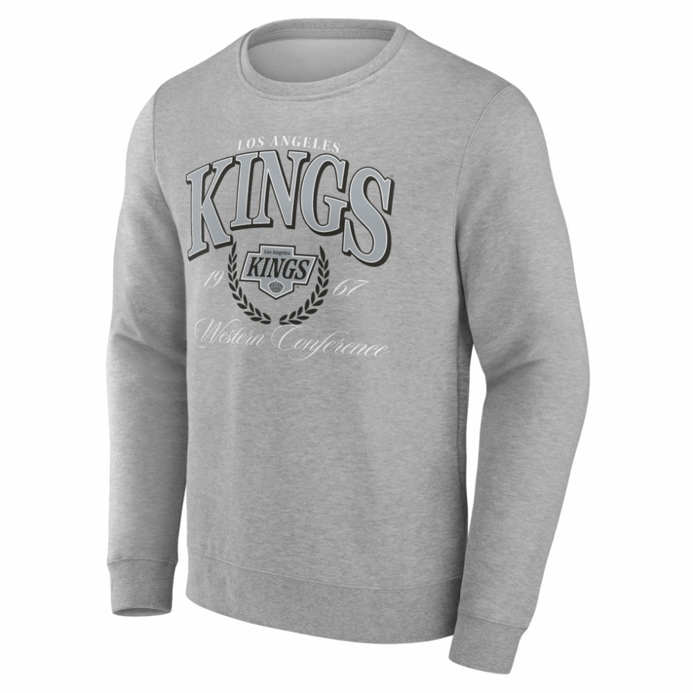 Los Angeles Kings Reign Supreme Pullover Sweatshirt - Gray Sweatshirts