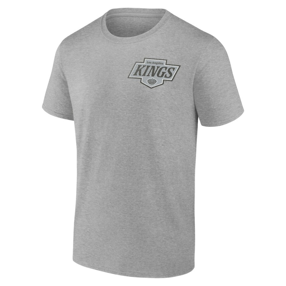 Los Angeles Kings Glory Skates T-Shirt - Heather Gray T-shirts