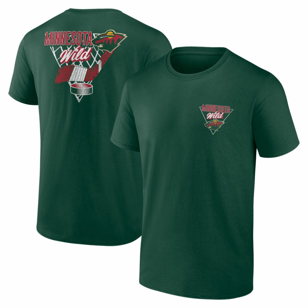 Minnesota Wild Net Slap T-Shirt - Green T-shirts