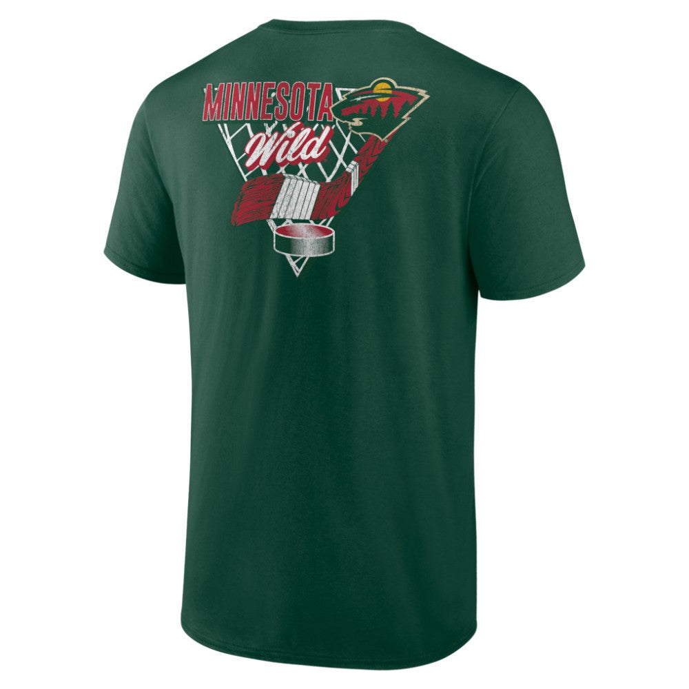 Minnesota Wild Net Slap T-Shirt - Green T-shirts