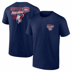 Montreal Canadiens Net Slap T-Shirt - Navy T-shirts