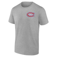 Montreal Canadiens Glory Skates T-Shirt - Heather Gray T-shirts