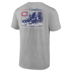 Montreal Canadiens Glory Skates T-Shirt - Heather Gray T-shirts