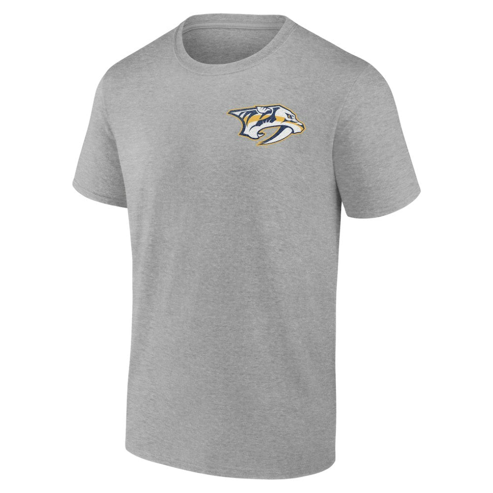 Nashville Predators Glory Skates T-Shirt - Heather Gray T-shirts
