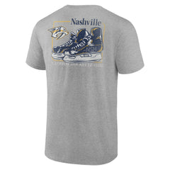 Nashville Predators Glory Skates T-Shirt - Heather Gray T-shirts