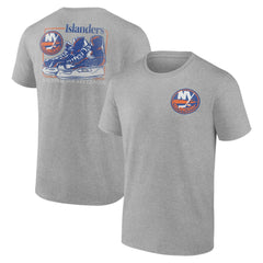 New York Islanders Glory Skates T-Shirt - Heather Gray T-shirts