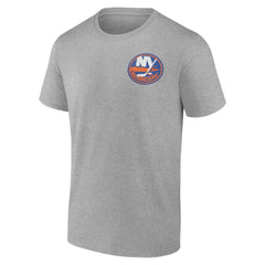 New York Islanders Glory Skates T-Shirt - Heather Gray T-shirts