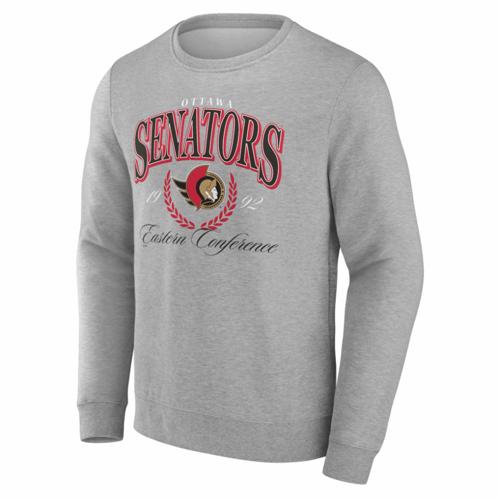 Ottawa Senators Reign Supreme Pullover Sweatshirt - Gray Sweatshirts